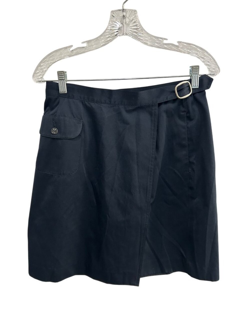 Liz Claiborne Navy Blue Golf Adjustable Cargo Skort Size 10 Preppy Athleisure